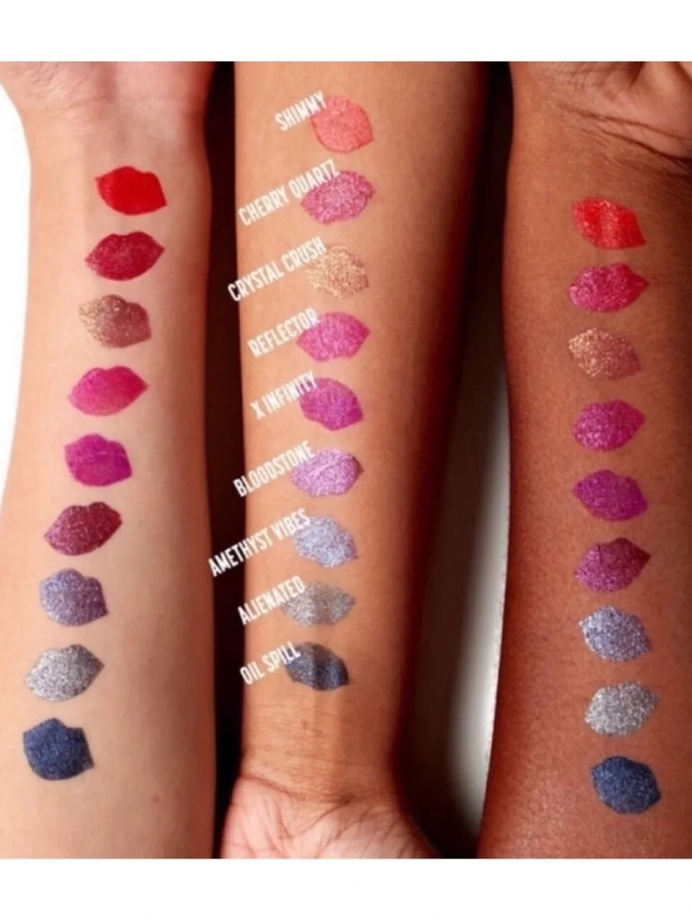 NYX Professional Makeup Glitter Goals Liquid Lipstick in Amethyst Vibes 3 ml